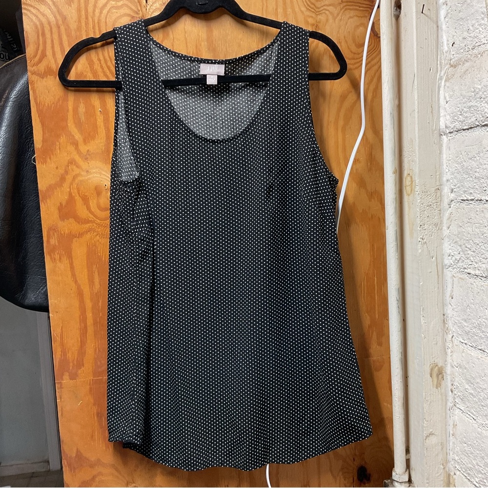 J Jill‎ polka dot top